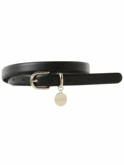 JOOP! Gürtel*Damen Ledergürtel schwarz uni