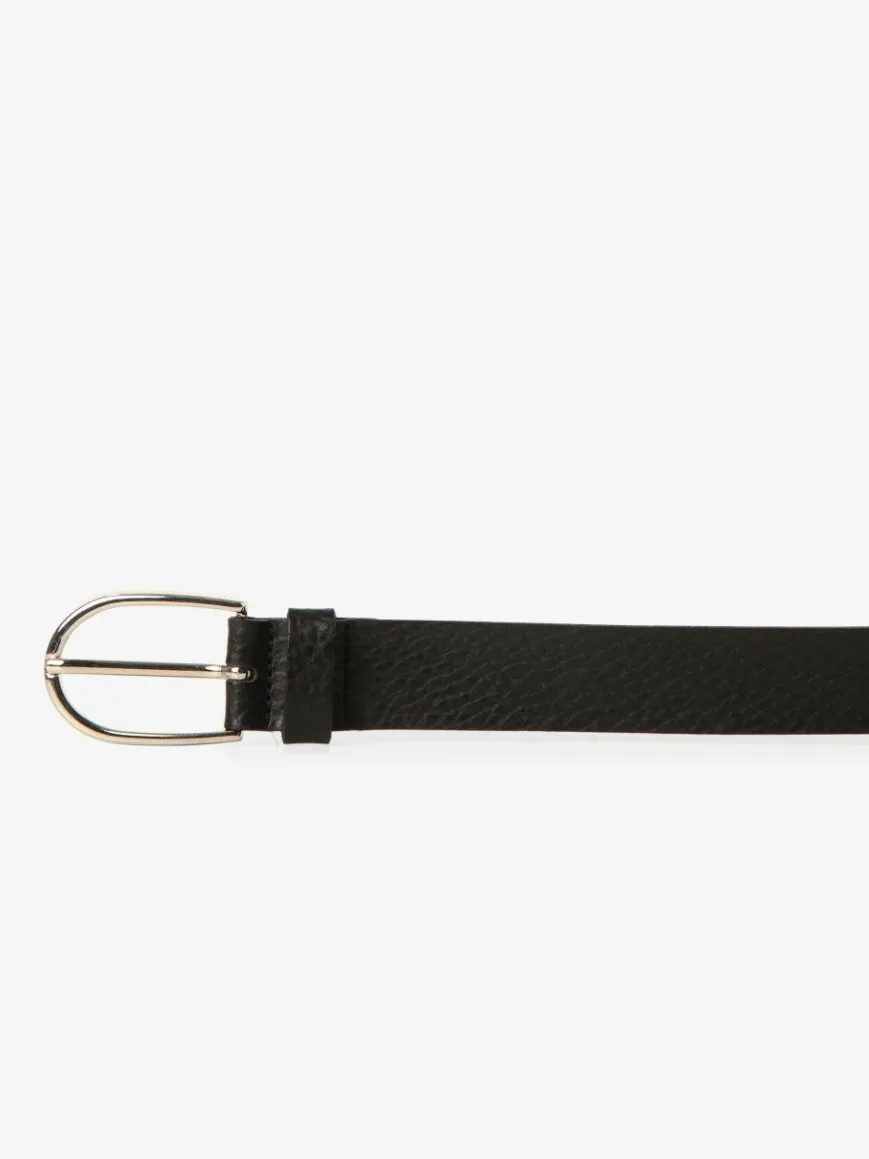 Vanzetti Gürtel*Damen Ledergürtel schwarz uni