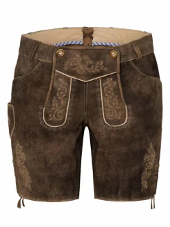 Spieth & Wenksy Hosen*Damen Lederhose - Fay braun uni