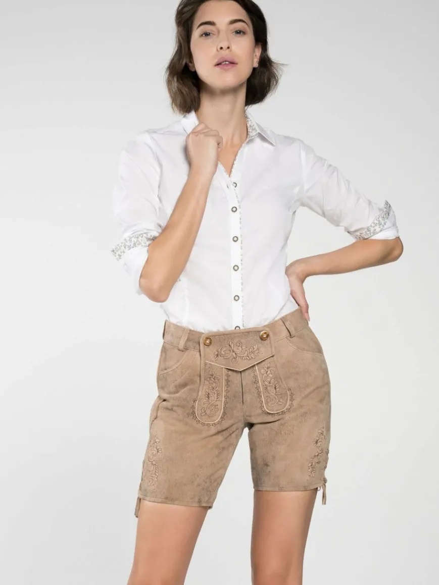Spieth & Wenksy Hosen*Damen Lederhose - Fay beige uni