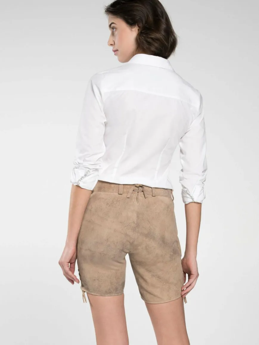 Spieth & Wenksy Hosen*Damen Lederhose - Fay beige uni