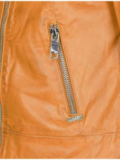 Maze Jacken & Westen*Damen Lederjacke cognac uni