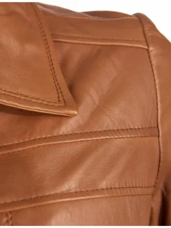 JCC Jacken & Westen*Damen Lederjacke cognac uni