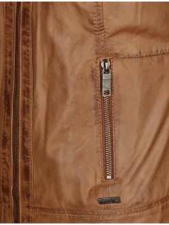 Maze Jacken & Westen*Damen Lederjacke cognac uni