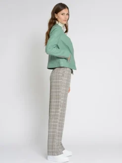 Maze Jacken & Westen*Damen Lederjacke grün uni