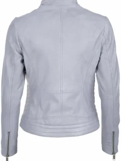 Maze Jacken & Westen*Damen Lederjacke lila uni