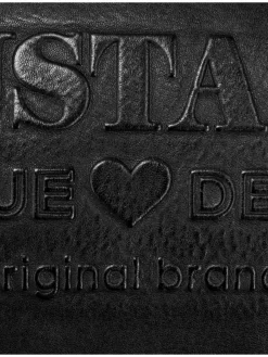 Mustang Blazer*Damen Lederjacke schwarz uni