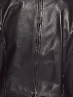 Maze Jacken & Westen*Damen Lederjacke schwarz uni