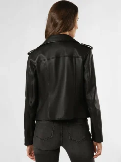 HUGO Jacken & Westen*Damen Lederjacke - Lujana schwarz uni