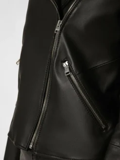 HUGO Jacken & Westen*Damen Lederjacke - Lujana schwarz uni