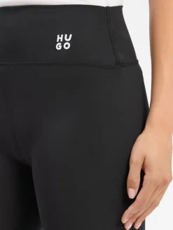 HUGO Hosen*Damen Leggings - Noparda schwarz uni