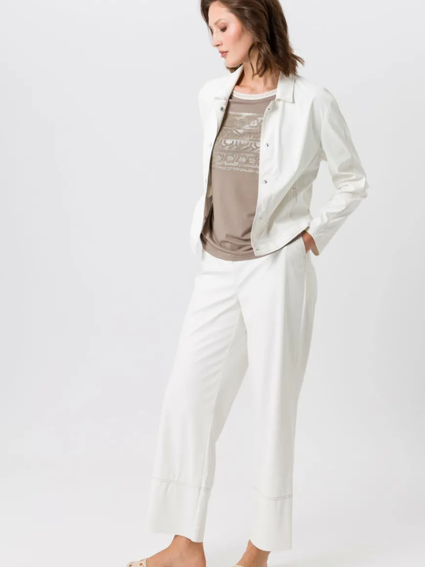 TUZZI Blazer*Damen Leichtjacke weiß uni