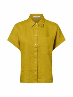 Opus Blusen*Damen Leinenbluse mais uni