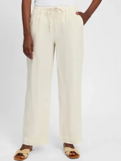 Marc O'Polo Hosen*Damen Leinenhose ecru uni