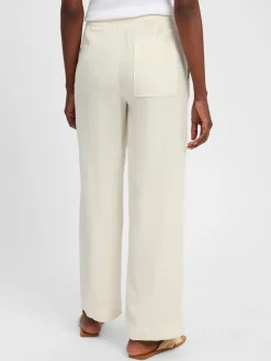 Marc O'Polo Hosen*Damen Leinenhose ecru uni