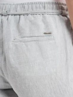 BRAX Hosen*Damen Leinenhose - Farina grau meliert