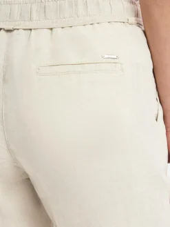 BRAX Hosen*Damen Leinenhose - Farina beige meliert