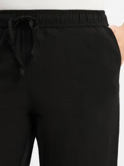 Neo Noir Hosen*Damen Leinenhose - Sonar Linen schwarz uni