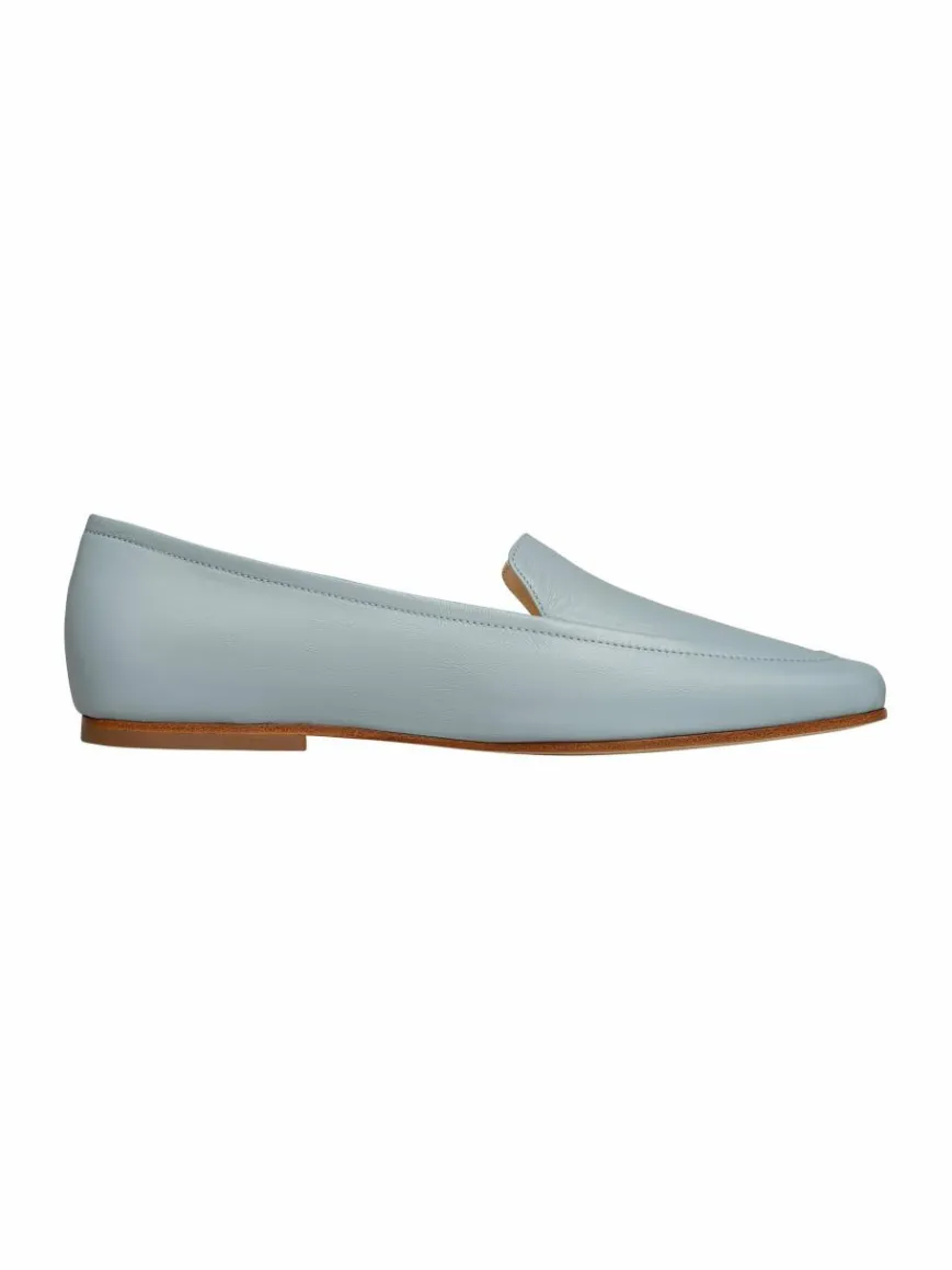 Henry Stevens Slipper*Damen Loafer – Audrey HVL blau uni