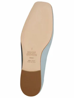 Henry Stevens Slipper*Damen Loafer – Audrey HVL blau uni