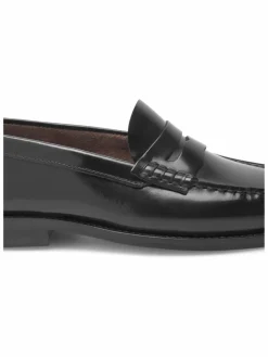 Henry Stevens Slipper*Damen Loafer – Hunter W PL schwarz uni