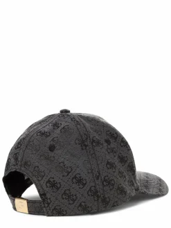 GUESS Mützen & Hüte*Damen Logo-Cap anthrazit gemustert