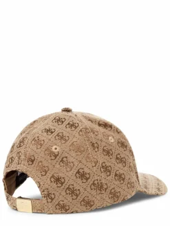 GUESS Mützen & Hüte*Damen Logo-Cap camel gemustert