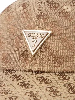 GUESS Mützen & Hüte*Damen Logo-Cap camel gemustert
