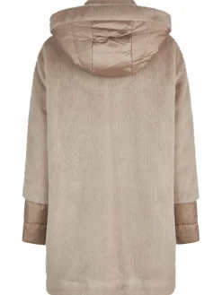 White Label Jacken & Westen*Damen Longjacke taupe uni