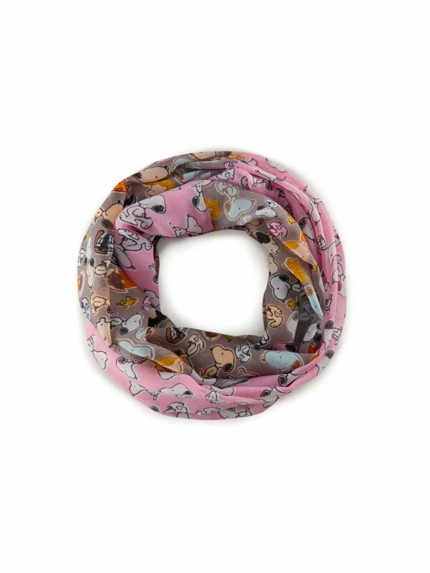 Codello Schals & Tücher*Damen Loop rosa bedruckt