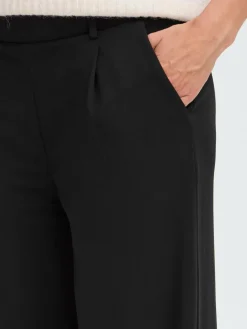 OXMO Hosen*Damen Loungehose - BMMTAYRA PANTS schwarz uni