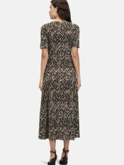 Betty Barclay Kleider*Damen Maxikleid marine mehrfarbig gemustert