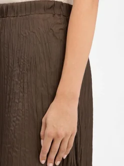 More & More Röcke*Damen Maxirock schoko strukturiert