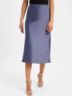 Marie Lund Röcke*Damen Maxirock anthrazit uni