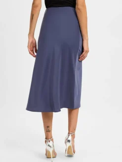 Marie Lund Röcke*Damen Maxirock anthrazit uni