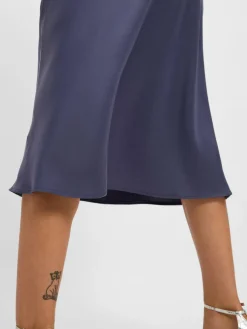 Marie Lund Röcke*Damen Maxirock anthrazit uni