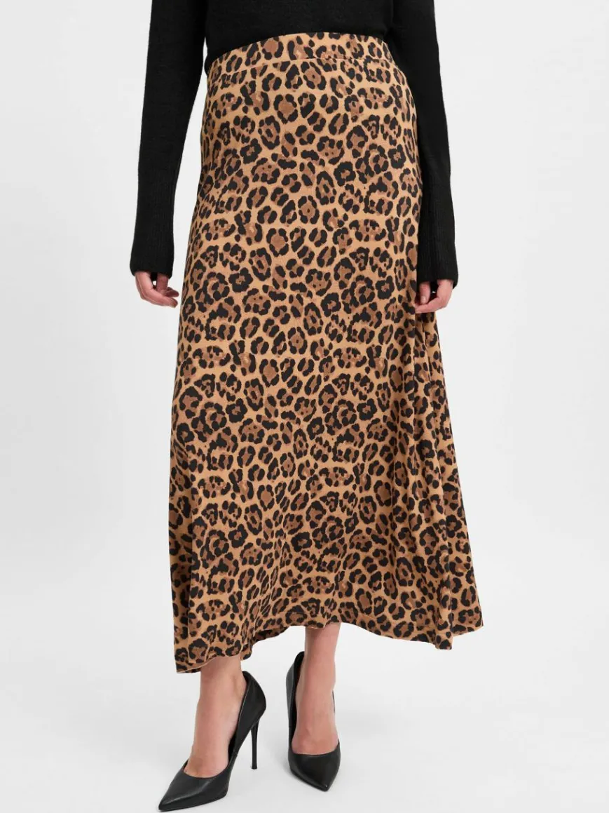 Franco Callegari Collection Röcke*Damen Maxirock camel braun gemustert