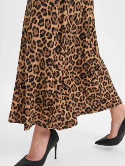 Franco Callegari Collection Röcke*Damen Maxirock camel braun gemustert