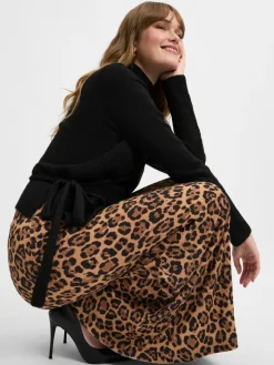 Franco Callegari Collection Röcke*Damen Maxirock camel braun gemustert