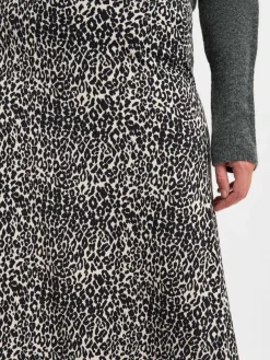 Franco Callegari Collection Röcke*Damen Maxirock beige schwarz gemustert