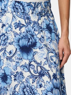 zero Röcke*Damen Maxirock mehrfarbig gemustert