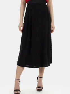 Faina Röcke*Damen Midirock royal uni