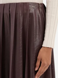 Marc Cain Collections Röcke*Damen Midirock schoko uni