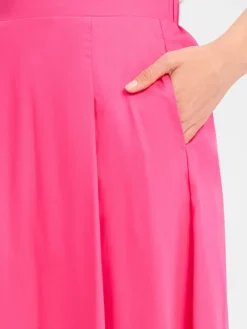 s.Oliver BLACK LABEL Röcke*Damen Midirock pink uni