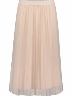 Betty & Co Röcke*Damen Midirock grau uni