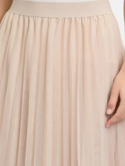 Betty & Co Röcke*Damen Midirock grau uni