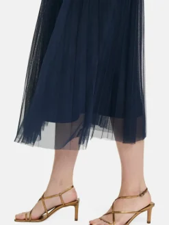 Betty & Co Röcke*Damen Midirock marine royal uni