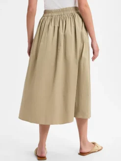 Marie Lund Röcke*Damen Midirock melange uni