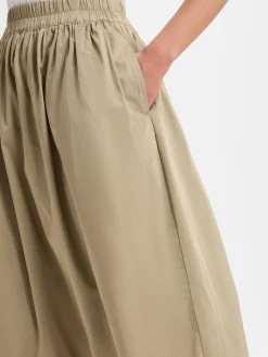 Marie Lund Röcke*Damen Midirock melange uni