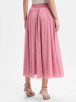 V by Vera Mont Röcke*Damen Midirock altrosa uni